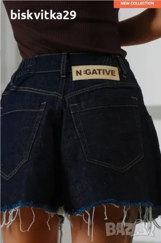 Комплект дънкови къси панталони с етикети Negative wear, снимка 10 - Къси панталони и бермуди - 55548590