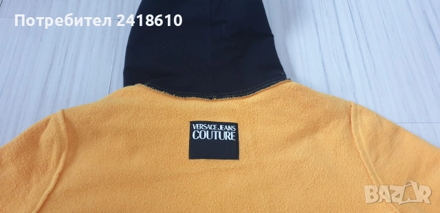 Versace Jeans Couture Embroidered Hoodie Womens Size 38S - M  ОРИГИНАЛ! Дамски Суичър!, снимка 2 - Суичъри - 54236206