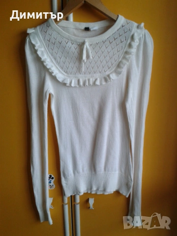 Дамска блуза в кремав цвят