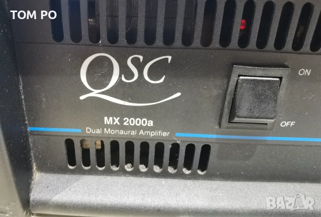 Крайно Стъпало QSC MX 2000a , снимка 2 - Ресийвъри, усилватели, смесителни пултове - 55004911
