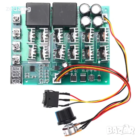 Дигитален PWM контролер 60A/100A, 12V-55V за DC мотор и HHO генератор 10113, снимка 14 - Друга електроника - 54657880