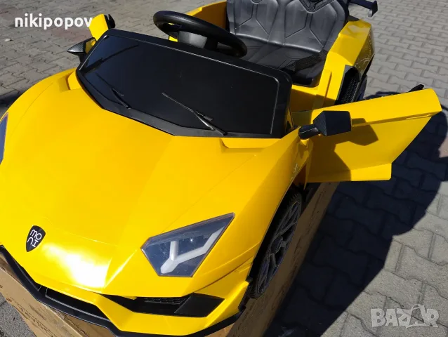 LAMBO Акумулаторна кола CHIARA жълт, снимка 8 - Други - 55440073
