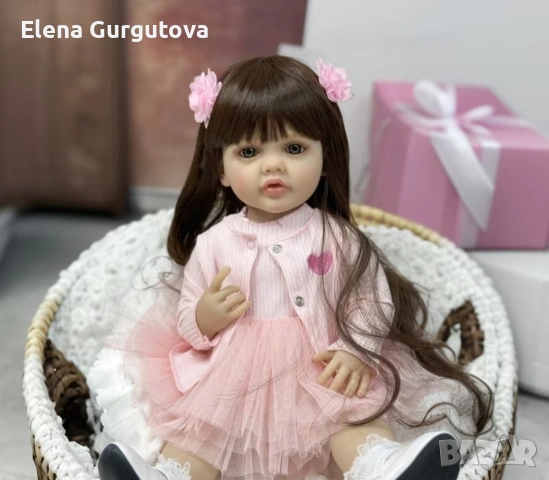 Реалистична кукла 55 см, снимка 4 - Кукли - 54932415