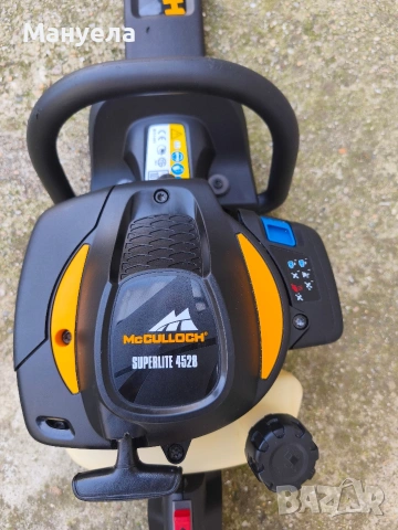 Бензинов храсторез Mcculloch Superlite 4528, снимка 2 - Градинска техника - 54202693