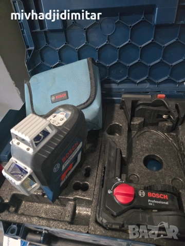 Лазарен нивелир Bosch GLL 3-80C