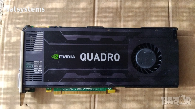 Видео карта Nvidia Quadro K4000 3GB GDDR5 192bit PCI-E