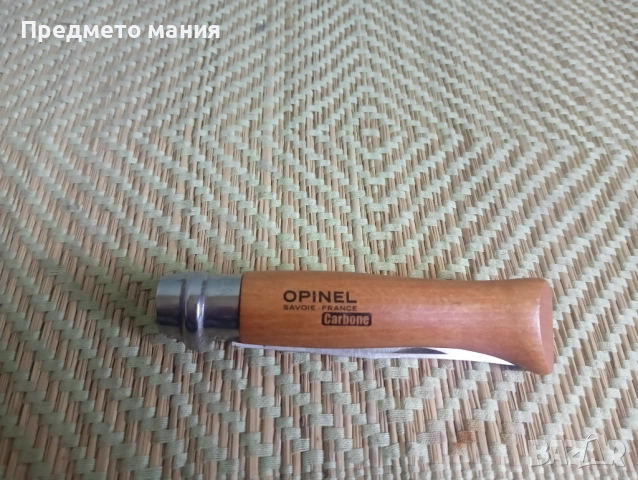 Сгъваем нож ножче ножка Opinel No.9 Carbone опинел, снимка 7 - Ножове - 54407352