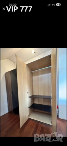 Четирикрилен гардероб;, снимка 3 - Гардероби - 53953051
