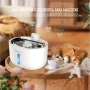 Безжичен фонтан за вода за котки BCBCKEY 3L с приложение и акумулаторна батерия 5000mAh, 2.4G WiFi, снимка 4