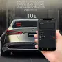 Интелигентен LED екран за заден прозорец на автомобил с Bluetooth управление, снимка 1
