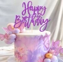 8 броя Happy birthday различни цветове декорация на торта , снимка 6