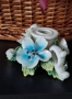 Красив свещник 3D цветя Capodimonte , снимка 3