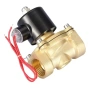 Електромагнитен клапан 220V 3/4 цола, нормално затворен, месинг, 1MPa - за поливни системи 10303, снимка 5