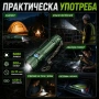 Мощен прожектор YEMAO 5080 лумена – Тактически акумулаторен фенер с Power Bank, снимка 4