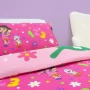 Нов детски Dora The Explorer двулицев спален комплект за единично легло Спално бельо Чаршаф, снимка 7