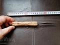 нож с дървена дръжка и украси с камъни-1, снимка 3
