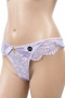Комплект дамско бельо Hunkemöller Noir – сутиен 80C и бикини L, светлолилава дантела, снимка 7