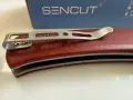 сгъваеми ножове SOG Terminus XR Black и SENCUT Snap Burgundy, снимка 11