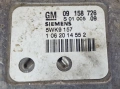 Компютър ECU Opel Zafira A 1.8 Опел Зафира 09 158 726 | 09158726 5WK9 157 | 5WK9157, снимка 2