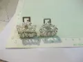 Лот от 2 бр. малки шноли метални за коса, снимка 2