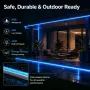 RGB LED неонова лента 5 м 24 V IP65 с APP и дистанционно, снимка 4