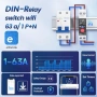 TONGOU WiFi Smart Switch 63A с електромер eWeLink, снимка 2