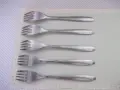Лот от 5 бр. вилици "ROSTFREI", снимка 5