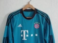 Bayern Munich Neuer Adidas 2013-2014 оригинална тениска фланелка екип Байерн Мюнхен Нойер вратарски , снимка 4