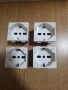 4 броя електрически контакт тип Schuko марка ELEC DOCK (модел ED-3001M, снимка 1