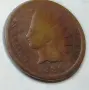 Лот от 6 бр. стари американски монети 1 цент (Indian Head Cent) – 1887-1898 г, снимка 6