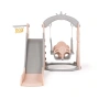 К-т пързалка, люлка и кош за топка розов 158,00 €, снимка 3