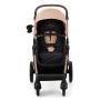KinderKraft MOOV 2 бебешка количка 3в1 Основа Isofix Kinderkraft Mink, снимка 4