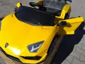 LAMBO Акумулаторна кола CHIARA жълт, снимка 8