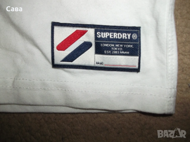Тениски SUPERDRY  мъжки,С-М, снимка 4 - Тениски - 54782829