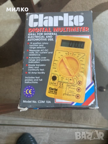 Clarke CDM10A цифров мултицет