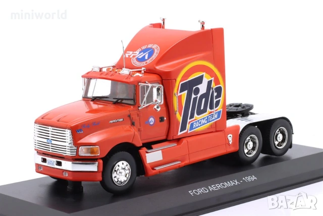 FORD Aeromax ”Tide Racing Team” влекач 1994 - мащаб 1:43 на Hachette моделът е нов в блистер
