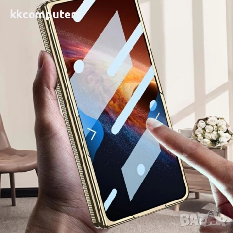 GKK Магнитен калъф за Honor Magic V6 5G с протектор за дисплея и камерата – 2 цвята, снимка 5 - Калъфи, кейсове - 54339547