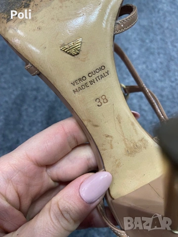 Сандали Emporio Armani, снимка 3 - Сандали - 54497413