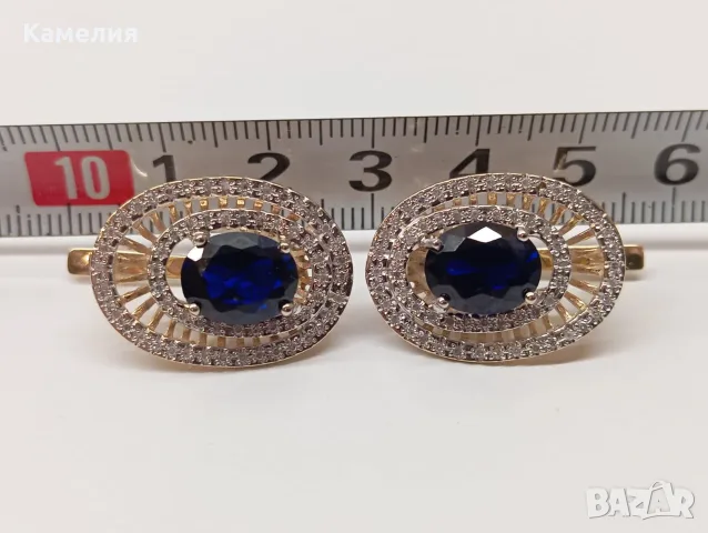 Златен комплект с брилианти. , снимка 7 - Бижутерийни комплекти - 55299602