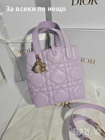 Dior Toujours Дамска Лилава Чанта Код Brand Luxury Fashion15, снимка 2 - Чанти - 54960614