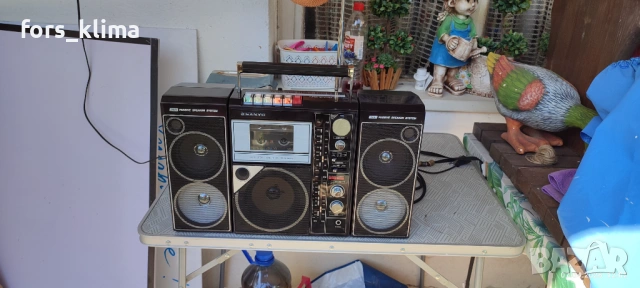Sanyo 9819-2K, снимка 7 - Радиокасетофони, транзистори - 54121523