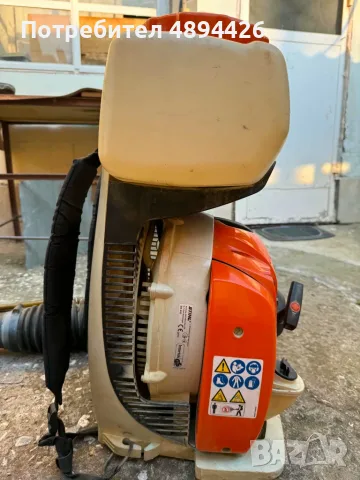 STIHL SR 430 моторна гръбна пръскачка / обдухвач, снимка 3 - Градинска техника - 55382432