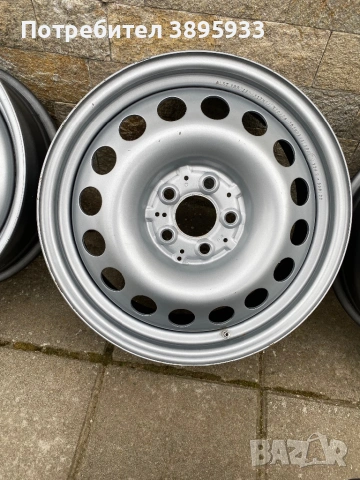 Оригинални стоманени джанти за Mercedes-Benz Vito Viano 17 “ НОВИ, снимка 4 - Гуми и джанти - 53967943