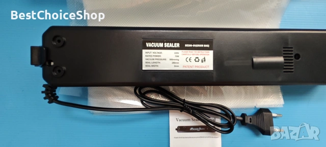 машина за вакуумиране за домашна употреба, автоматично пакетиране, снимка 3 - Аксесоари за кухня - 54965633
