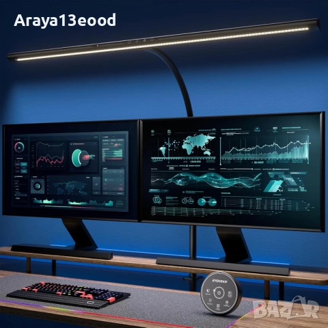 Професионална настолна лампа с жестово управление и дистанционно EYOCEAN