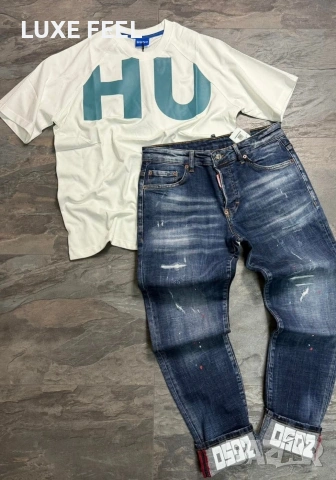 Balenciaga 🔹 KARL LAGERFELD 🔹 Dsquared2 🔹 HUGO 🔹, снимка 7 - Тениски - 54060175