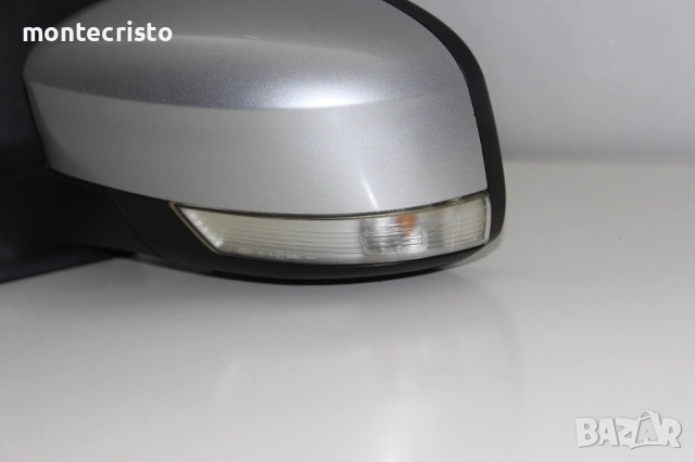 Ляво огледало Ford Focus MK2 facelift (2008-2011г.) с мигач 6 пина електрическо Сиво 1610119, снимка 5 - Части - 54516762