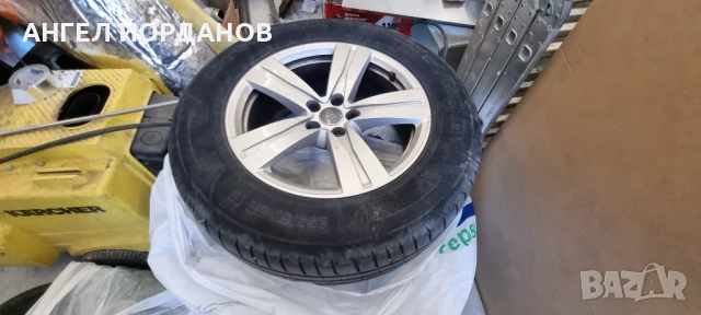 Алуминиеви джанти с гуми за AUDI Q7 2016 255/60/R19, снимка 8 - Гуми и джанти - 53959492