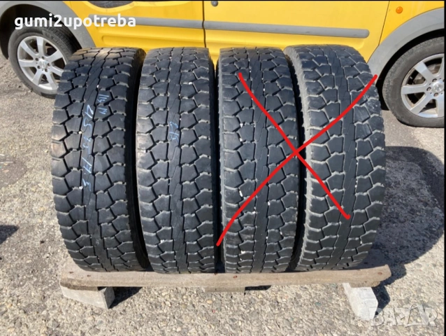 215/75/17.5 PIRELLI 2019г 9,5-10мм Задна Шарка 215/75 R17.5 Само 2броя