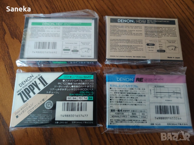 DENON HD7/90, снимка 2 - Аудио касети - 40147684